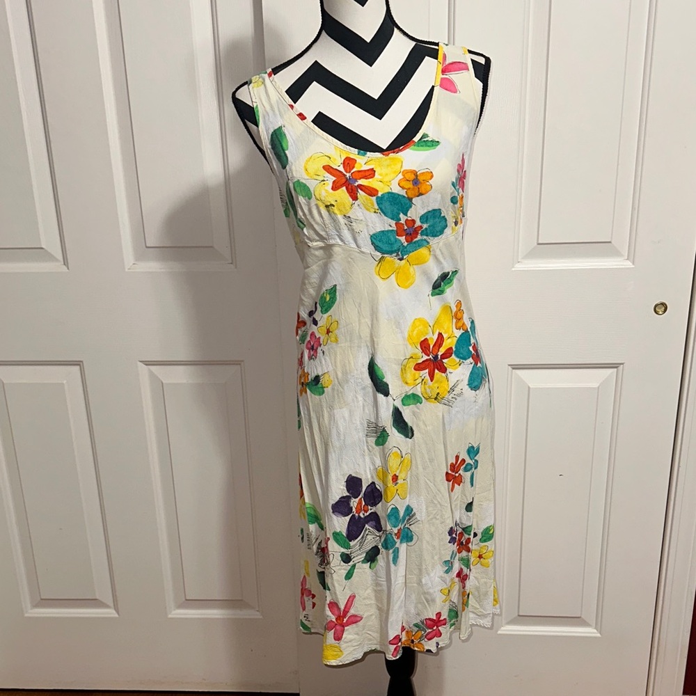 Hula Moon by Jams World Floral White Dress